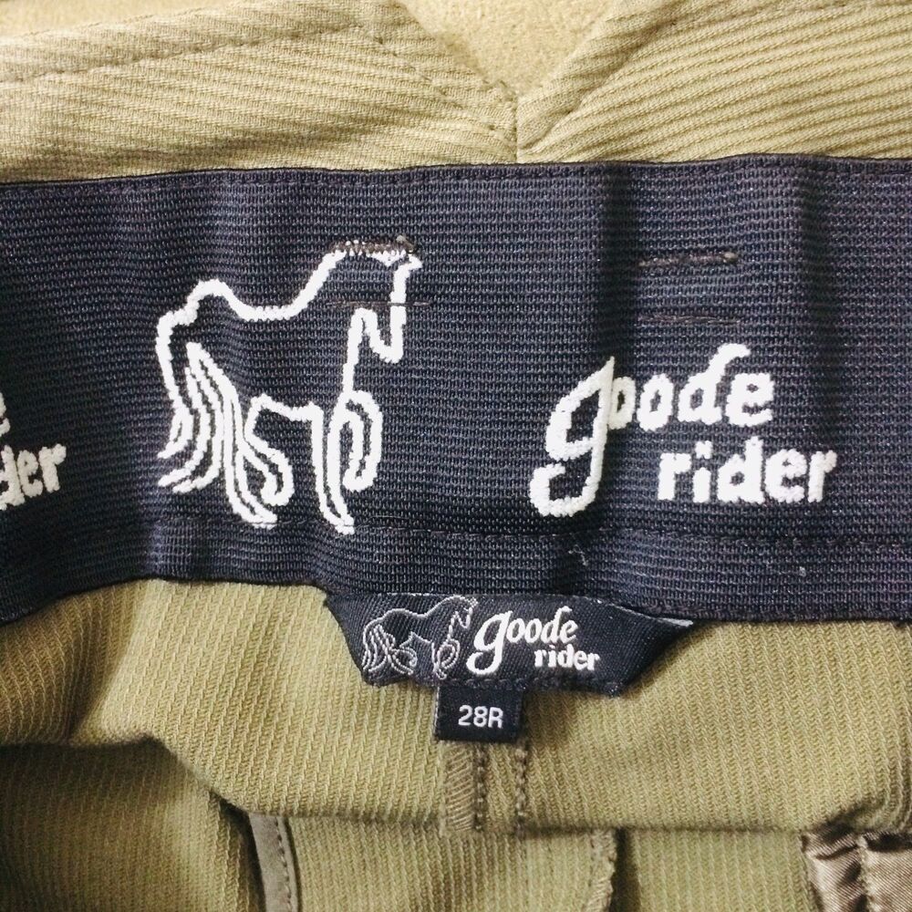 Olive Riding-Style Women's Pants - Picture 4 of 4